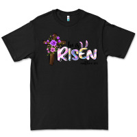 Black easter he is risen matthew 28 6 Premium Tee - Jasminsmagicworld
