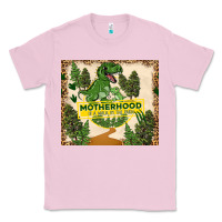 Bubblegum Pink motherhood is a walk in the park Classic Tee - TumblerDesignByShophia