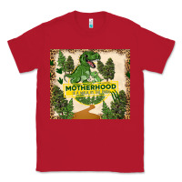 Red motherhood is a walk in the park Classic Tee - TumblerDesignByShophia