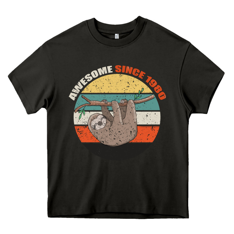 Born In 1980 Womens 1980 Heavy Core Tee by Bettercallsaul | Teevron