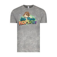 Little Mister Hops A Lot Easter Day Vintage Tee | Teevron