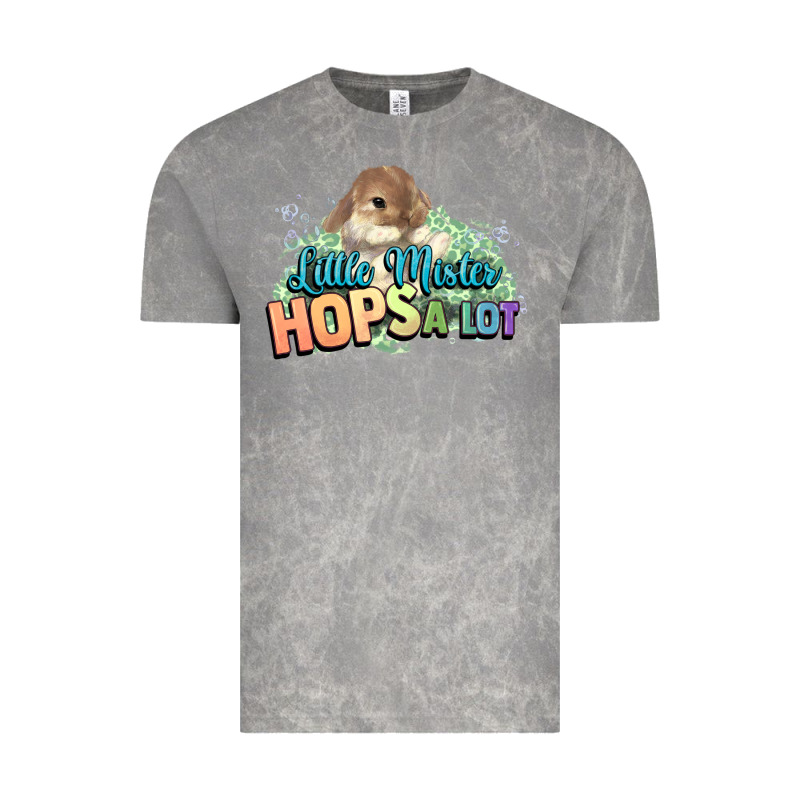 Little Mister Hops A Lot Easter Day Vintage Tee by HowdyJamesFarm | Teevron