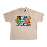 French Oak Mama mode all day everyday  Mother's Day Urban Heavy Tee - CowGirlArtShop