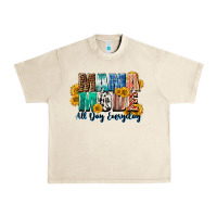 Sandshell Mama mode all day everyday  Mother's Day Urban Heavy Tee - CowGirlArtShop