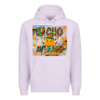 Lilac Nacho Average God mother Premium Hoodie - CowhideDigitalArt