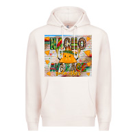 Pale Pink Nacho Average God mother Premium Hoodie - CowhideDigitalArt