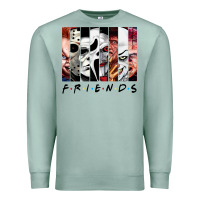 Seafoam funny horror friends scary movies halloween costume sweatshirt Premium Sweatshirt - longCreatives