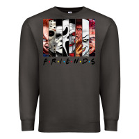 Smoke funny horror friends scary movies halloween costume sweatshirt Premium Sweatshirt - longCreatives