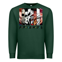 Sports Green funny horror friends scary movies halloween costume sweatshirt Premium Sweatshirt - longCreatives