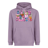 Lavender stitch and lilo pink christmas coffee cups Heavyweight Hoodie - AdoDesignShop
