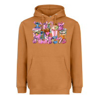 Meerkat stitch and lilo pink christmas coffee cups Heavyweight Hoodie - AdoDesignShop