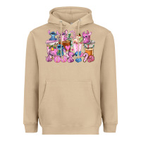Mushroom stitch and lilo pink christmas coffee cups Heavyweight Hoodie - AdoDesignShop