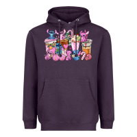 Plum stitch and lilo pink christmas coffee cups Heavyweight Hoodie - AdoDesignShop