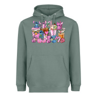 Sage stitch and lilo pink christmas coffee cups Heavyweight Hoodie - AdoDesignShop