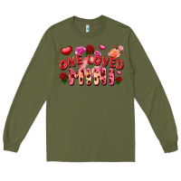 Army Green One loved mini Valentine's Day Long Sleeve Tee - FaDigitalArtStudio