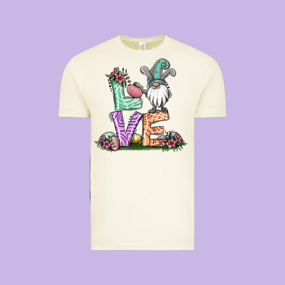 Easter Gnome Easter Bunny Gnome Vintage Tee Designed By Jasminsmagicworld