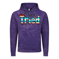 Cloud Purple Mama Tried Vintage Hoodie - CowCowDesign