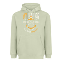 Matcha Proud Navy Mother for Moms of Sailors Proud Mom Navy Family Heavyweight Hoodie - longCreatives