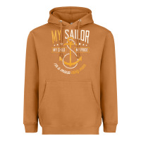 Meerkat Proud Navy Mother for Moms of Sailors Proud Mom Navy Family Heavyweight Hoodie - longCreatives