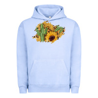 Pigment Grape Ice cactus leopard sunflower glitter  patch Urban Hoodie - AdoDesignShop