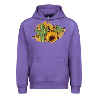 Tulip cactus leopard sunflower glitter  patch Urban Hoodie - AdoDesignShop