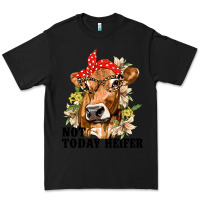 Black Cute Heifer Premium Tee - texasbilliewilder