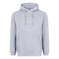 Heather Grey Pyrex Mark  Vintage Collector Made in USA Heavyweight Hoodie - longCreatives