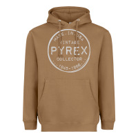 Toasted Coconut Pyrex Mark  Vintage Collector Made in USA Heavyweight Hoodie - longCreatives