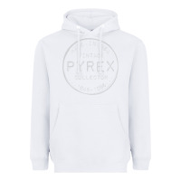 White Pyrex Mark  Vintage Collector Made in USA Heavyweight Hoodie - longCreatives