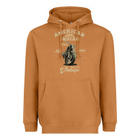 Meerkat Vintage American Motorcycle Indian for Old Biker Gifts Heavyweight Hoodie - longCreatives