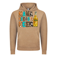 Vintage Coffee Mama Needs a Beer Vintage Hoodie - CowCowDesign
