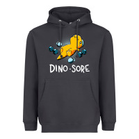 Smoke Dino Sore Funny Dinosaur Workout Gym Fitness Lifting Heavyweight Hoodie - longCreatives
