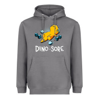 Storm Dino Sore Funny Dinosaur Workout Gym Fitness Lifting Heavyweight Hoodie - longCreatives