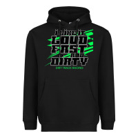 Black Dirt Modified Racing Apparel Sprint Car Dirt Track Racing Heavyweight Hoodie - longCreatives