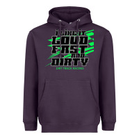 Plum Dirt Modified Racing Apparel Sprint Car Dirt Track Racing Heavyweight Hoodie - longCreatives