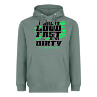 Sage Dirt Modified Racing Apparel Sprint Car Dirt Track Racing Heavyweight Hoodie - longCreatives