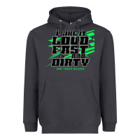Smoke Dirt Modified Racing Apparel Sprint Car Dirt Track Racing Heavyweight Hoodie - longCreatives