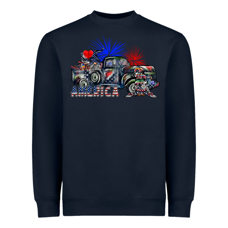 America Heavyweight Sweatshirt by SublimationCraftShop | Teevron