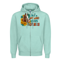 Seafoam just a girl who loves horses Zipper Hoodie - Artiststas