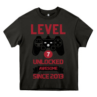 Asphalt Kids Level 7 Unlocked Awesome Since 2013 Heavy Core Tee - Bettercallsaul