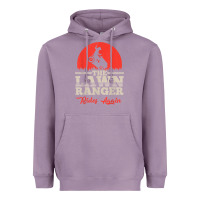 Lavender the lawn ranger rides again shirt  cute lawn caretaker gift Heavyweight Hoodie - longCreatives