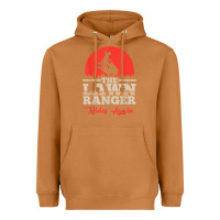 The Lawn Ranger Rides Again Shirt  Cute Lawn Caretaker Gift Heavyweight Hoodie | Teevron
