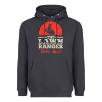 Smoke the lawn ranger rides again shirt  cute lawn caretaker gift Heavyweight Hoodie - longCreatives