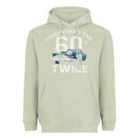 Matcha I Survived The Sixties Twice Classic Birthday Heavyweight Hoodie - longCreatives