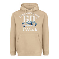 Mushroom I Survived The Sixties Twice Classic Birthday Heavyweight Hoodie - longCreatives