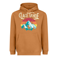 Meerkat Vintage Lake Tahoe Mountains Retro T Heavyweight Hoodie - longCreatives