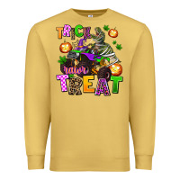 Antique Gold trick rawr treat Premium Sweatshirt - AdoDesignShop