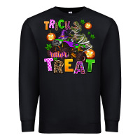 Black trick rawr treat Premium Sweatshirt - AdoDesignShop