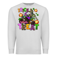 Dove Grey trick rawr treat Premium Sweatshirt - AdoDesignShop