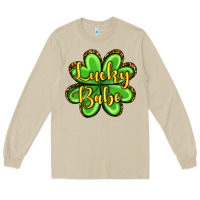 Mushroom St. Patrick's Lucky babe Long Sleeve Tee - OliviaCreatesArt
